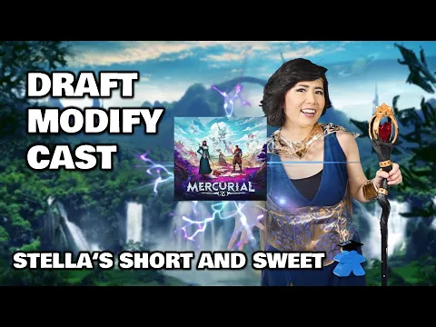 Mercurial: Draft, Modify & Summon! Stella's Short and Sweet - Board Game Preview