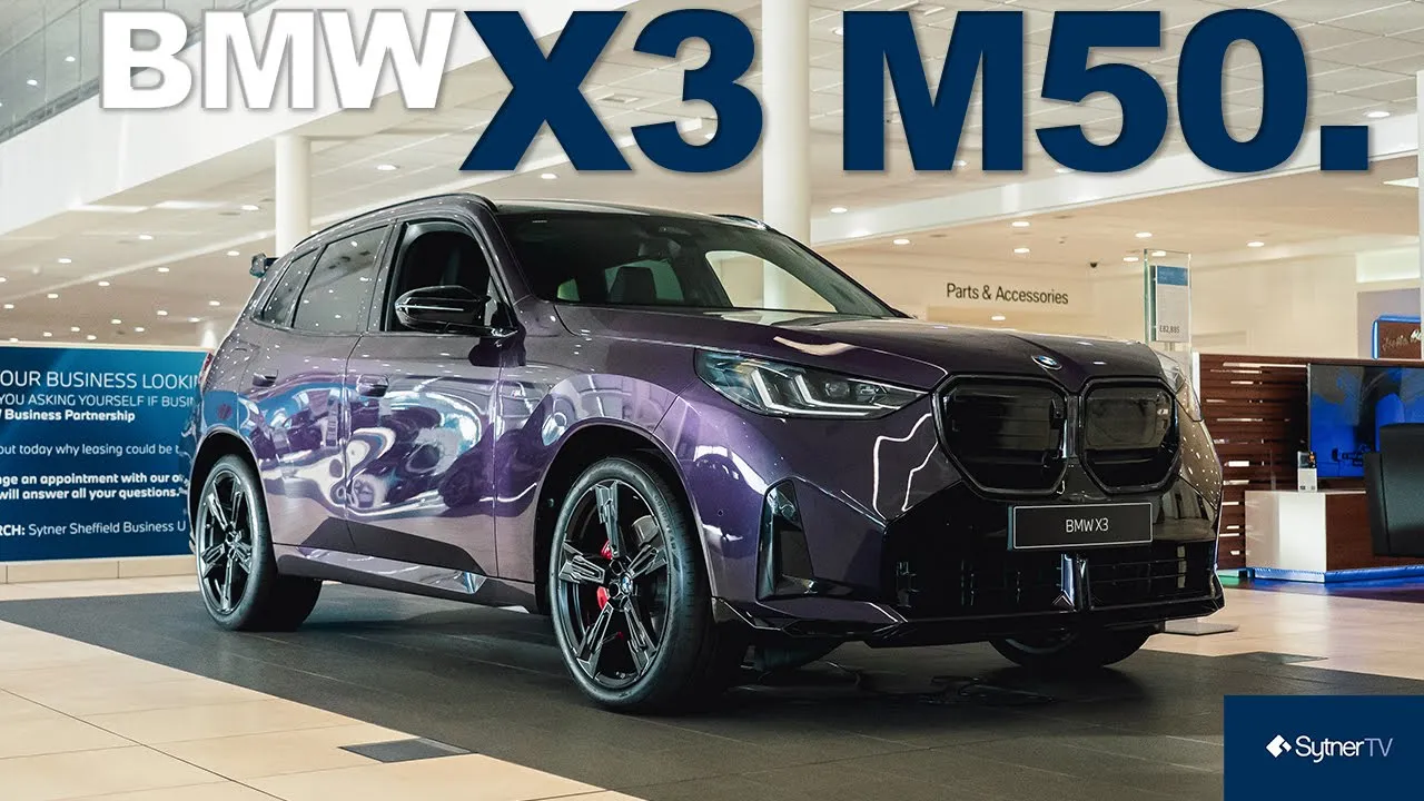 BMW Individual Daytona Violet BMW X3 M50 | Walk around (4K)