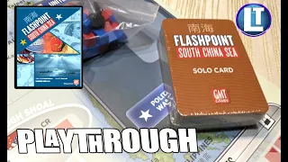 FLASHPOINT: SOUTH CHINA SEA 2 Player Board Game PLAYTHROUGH / 2P Gameplay