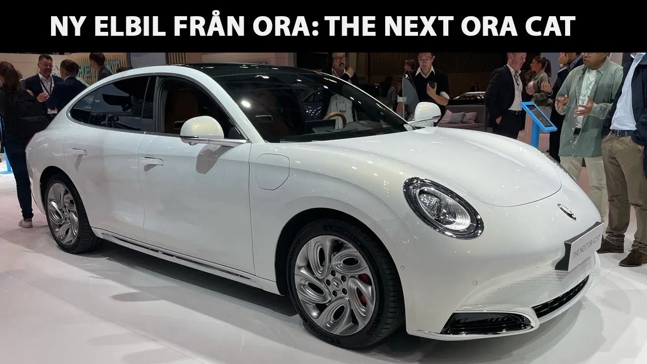 Nästa elbil från Ora: The Next Ora Cat
