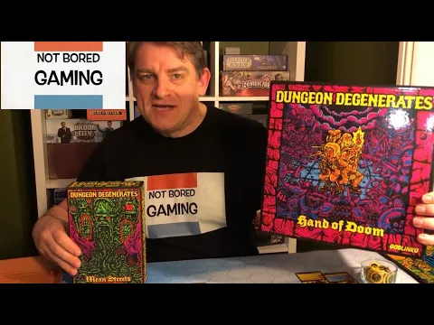 Not Bored Gaming - Episode 14 - Dungeon Degenerates - Solo Review