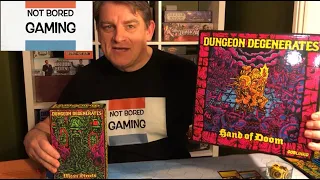 Not Bored Gaming - Episode 14 -   Dungeon Degenerates  - Solo Review