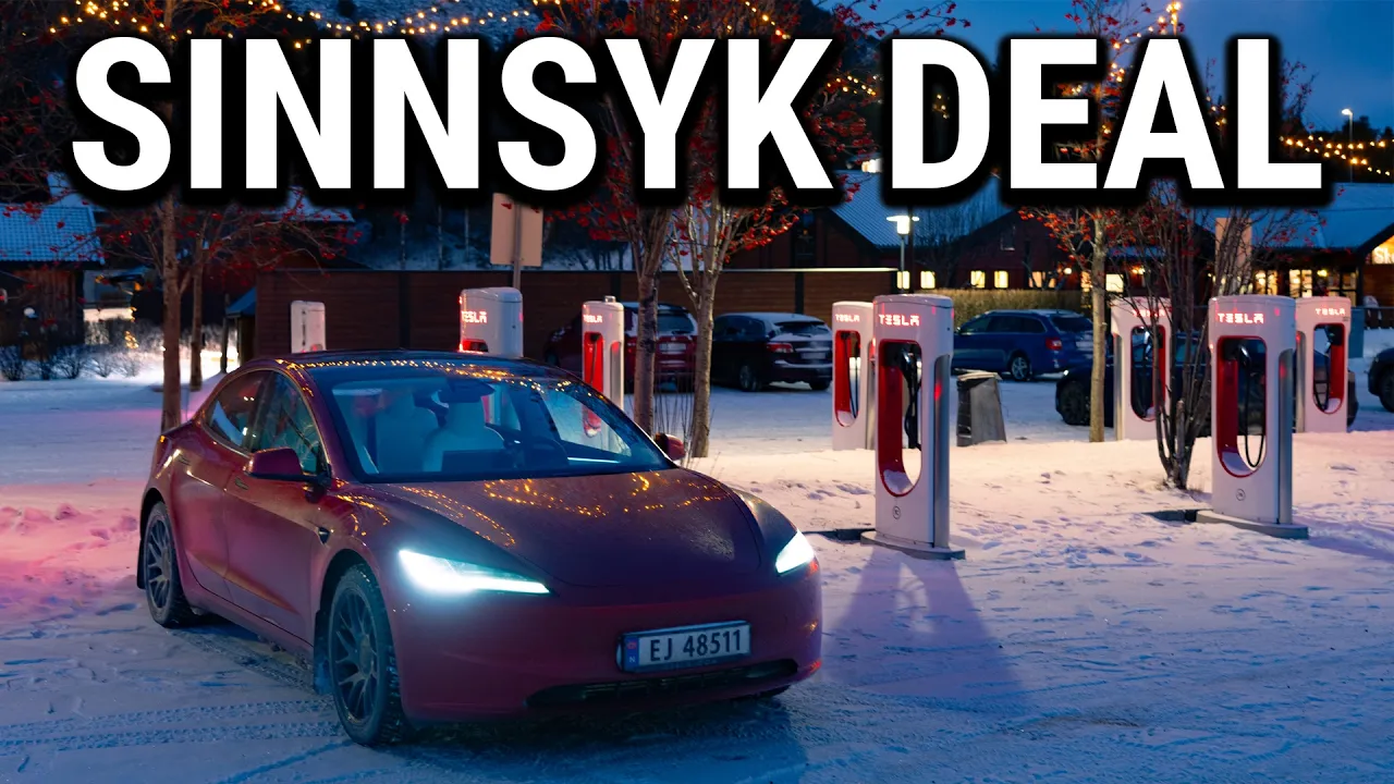 Langtur i nye bakhjulsdrift Tesla Model 3
