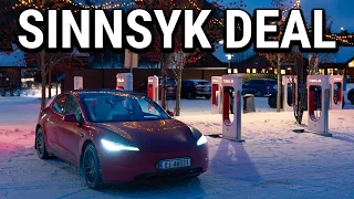 Langtur i nye bakhjulsdrift Tesla Model 3