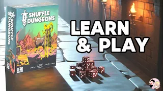 Learn & Play | Shuffle Dungeons; A cooperative dungeon crawler!