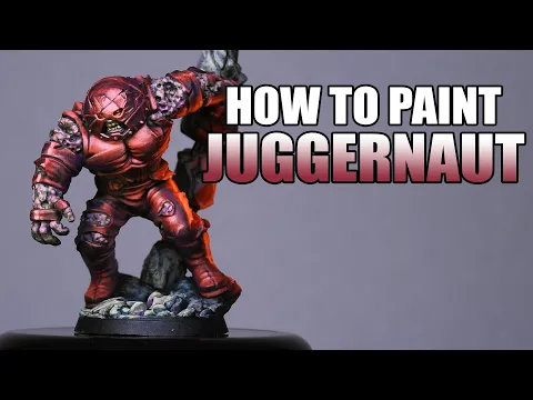 How To Paint Juggernaut - Marvel Zombicide