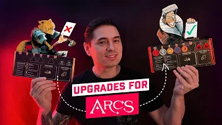 Upgrade your Arcs board game with superb dashboards and shiny tokens