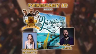 Libertalia: Winds of Galecrest with Jennifer Roberts and Nick Lanza - The Board & Barrel !help !bing