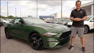 Is the NEW 2022 Mustang GT Eruption Green a BETTER muscle car  than a Bullitt?