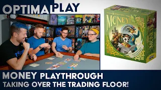 Trading Floor Chaos! - Money Board Game Playthrough