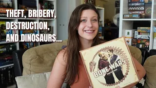 Theft, Bribery, Destruction, and Dinosaurs: The Bone Wars by Game Brewer
