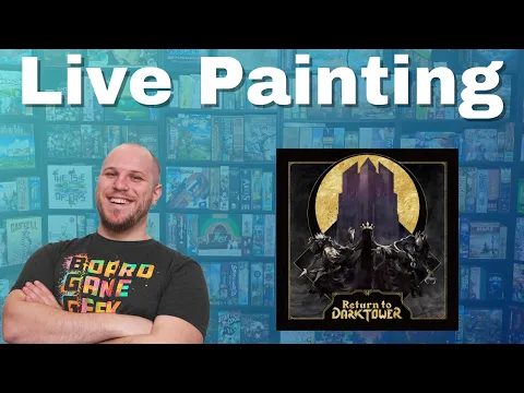 Return to Dark Tower | Live Mini Painting