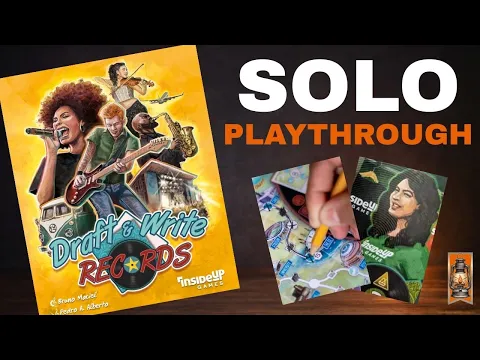 Draft and Write Records A Cosy Roll & Write Solo Playthrough