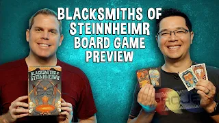 Preview of Blacksmiths of Steinheimr - Metallurgy Worker Placement Board Game