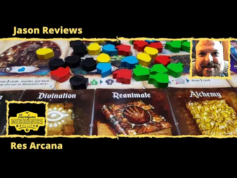 Jason's Board Game Diagnostics of Res Arcana