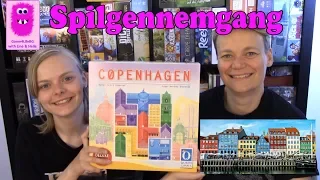 Copenhagen, Spilgennemgang & Første Indtryk (In Danish, brætspil, familiespil)