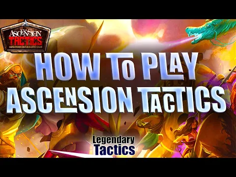 How to Play the new ASCENSION TACTICS !!! / Early Release / Deck Building Game