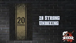 20 Strong Board Game Unboxing | What’s Inside This Solo Dice-Driven Strategy Game?