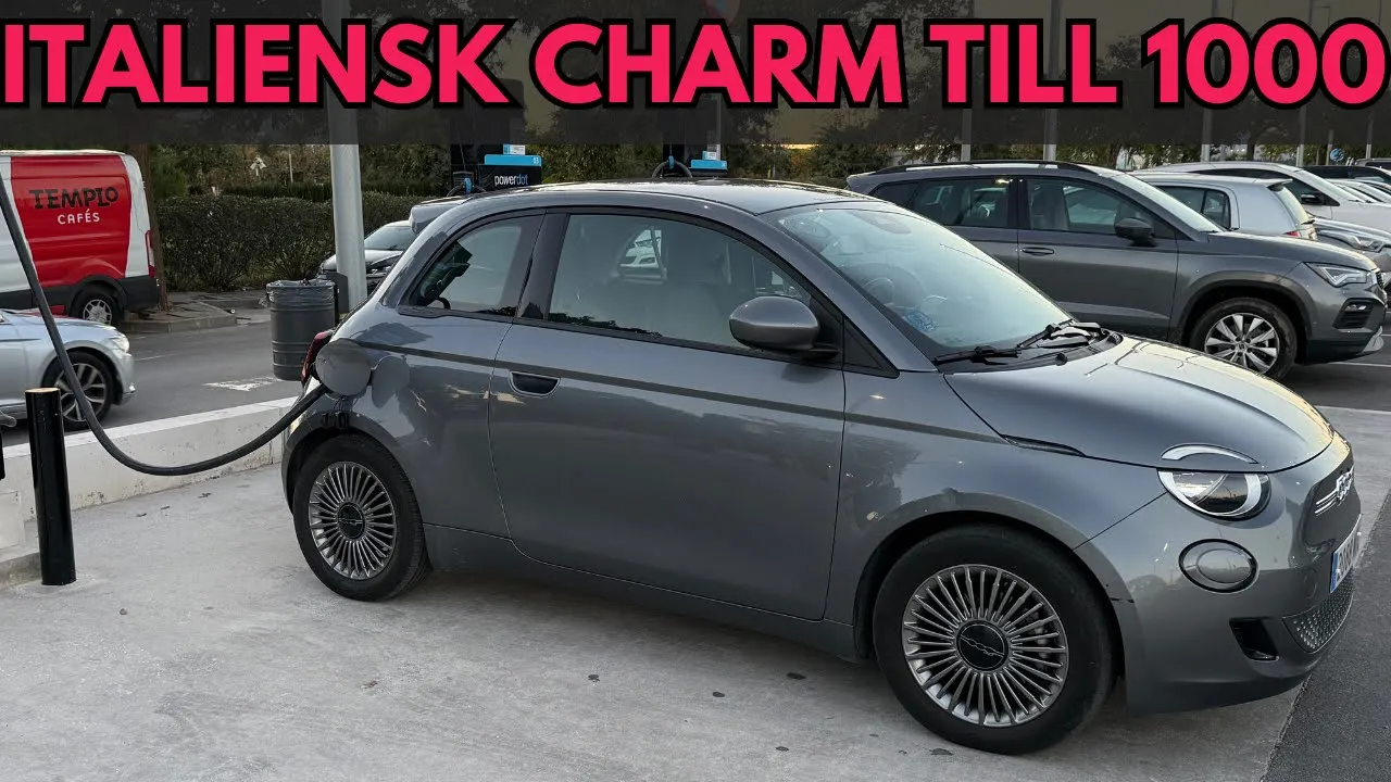 Hyr en Fiat 500e i Spanien - "Vill du inte ha en Tesla istället?"
