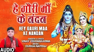 हे गौरी माँ के नंदन Hey Gauri Maa Ke Nandan I VINAY VISHWAKARMA I New Ganesh Bhajan, Full Audio Song