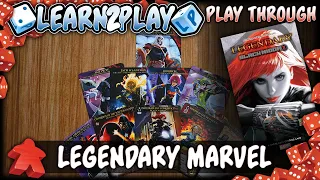 Learn to Play Presents: Legendary Marvel Black Widow Play Through