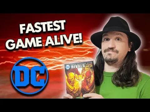 UNBOXING RIVALS 3 - THE FLASH VS REVERSE FLASH - DC DECK BUILDING GAME