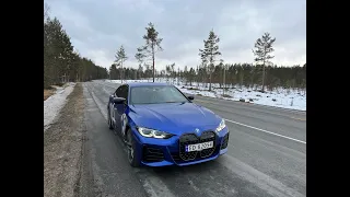BMW i4 M50 - testet januar og mars