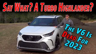 Can A Turbocharged Highlander Live Up To Toyota's V6 Legacy? | 2023 Toyota Highlander