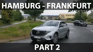 Mercedes EQC from Hamburg to Frankfurt part 2