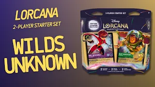 Disney Lorcana Wilds Unknown 2 Player Starter Deck | Inside with João Ricardo Ep867
