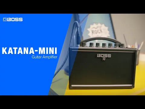 Product video thumbnail for Boss KTN-MINI Katana Mini Guitar Amplifier