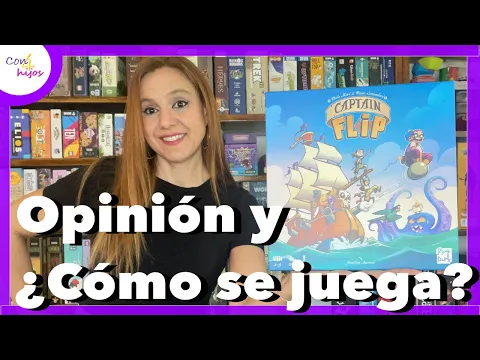 CAPTAIN FLIP ‍️ (Asmodee) Opinión y ¿Cómo se juega?