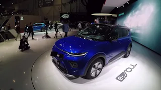 Coup d'oeil sur la nouvelle Kia e-Soul au salon de Genève 2019