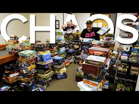 We FINALLY organized our games...