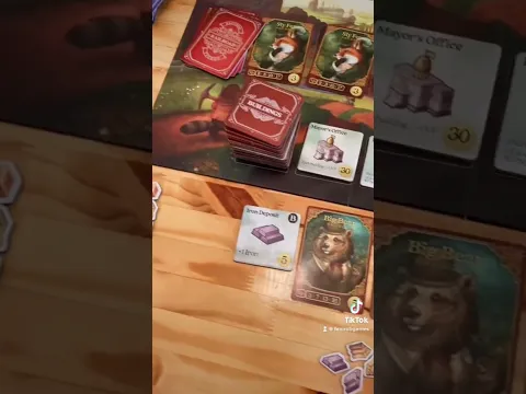 Raccoon Tycoon Board Game | #postgame #boardgameshorts