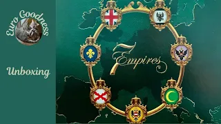 7 Empires Board Game Unboxing