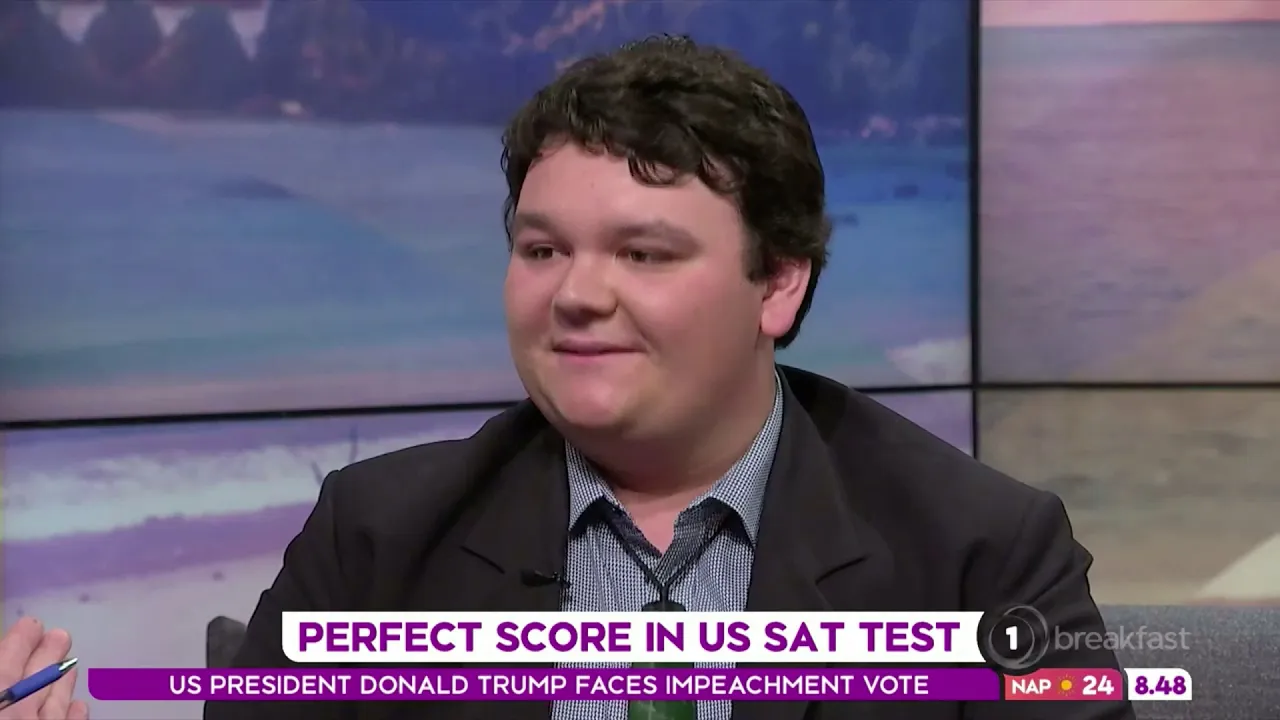 Sam Taylor Testimonial : Crimson Student, and Harvard and Yale Admit, Sam Taylor, on Breakfast TV