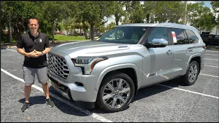 The 2025 Toyota Sequoia Capstone is the ALMOST perfect luxury SUV!