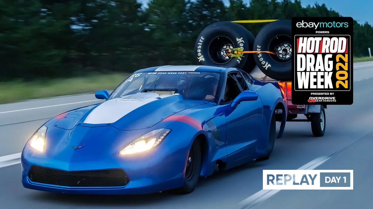 Day 1 - HOT ROD Drag Week 2022 Livestream REPLAY | MotorTrend