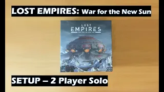 Lost Empires War for the New Sun Setup 2 Player Solo