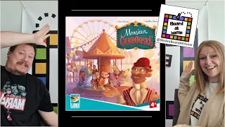Monsieur Carrousel Playthrough (Board with Kids)