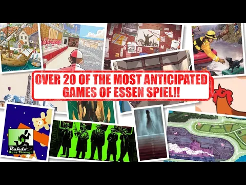 20+ of the Most Anticipated Essen Spiel Games The R&R Show Episode 108