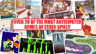 20+ of the Most Anticipated Essen Spiel Games The R&R Show Episode 108