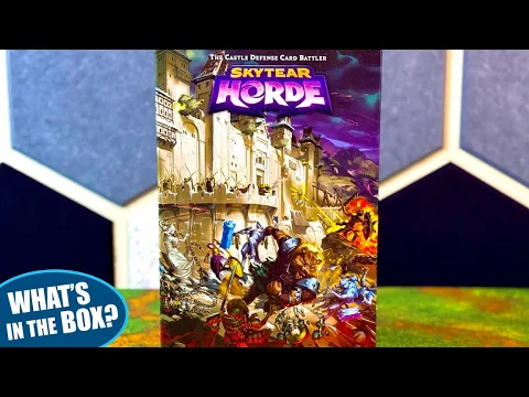 SKYTEAR HORDE Board Game Unboxing