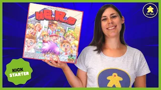 HERO - Gioco da Tavolo per Medici (e non) - Anteprima Kickstarter