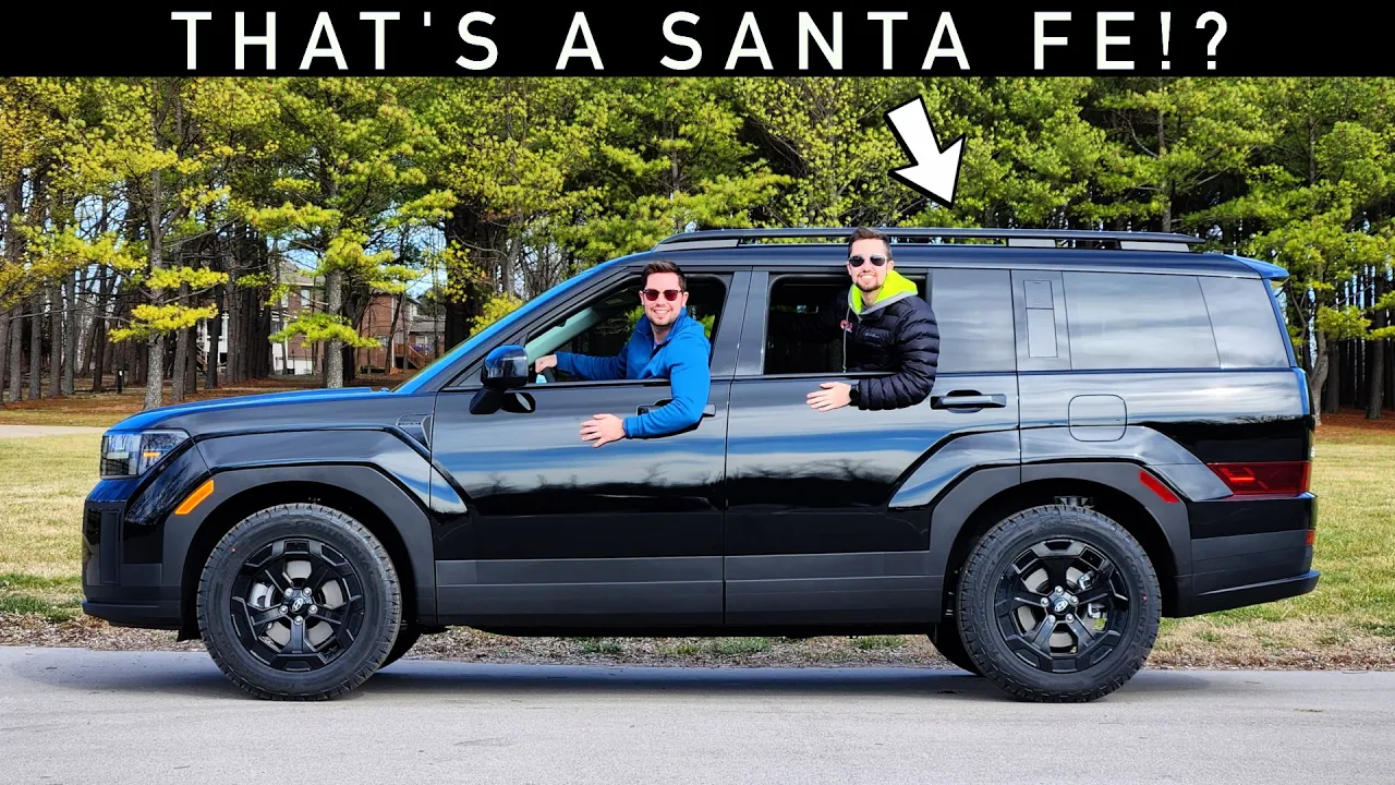 2024 Hyundai Santa Fe -- Bigger, Boxier and BETTER than EVER! (+3rd Row)
