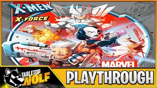 X-men Marvel United - X-Force Playthrough