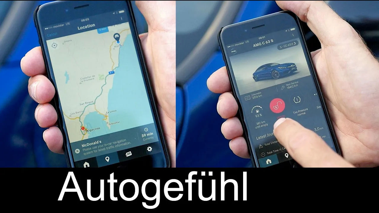 Mercedes Connect me App - introduction, functionality & how does it work - Autogefuehl