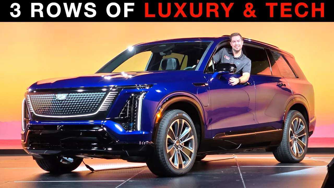 2026 Cadillac VISTIQ -- Meet Cadillac's NEW Luxury 3-Row! (Big Space + Big Luxury)