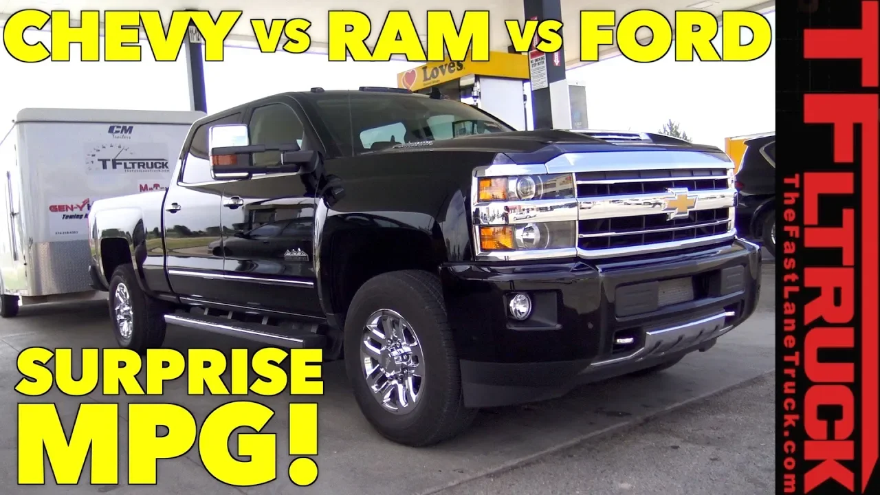 MPG Challenge: Silverado Duramax vs Cummins vs Power Stroke